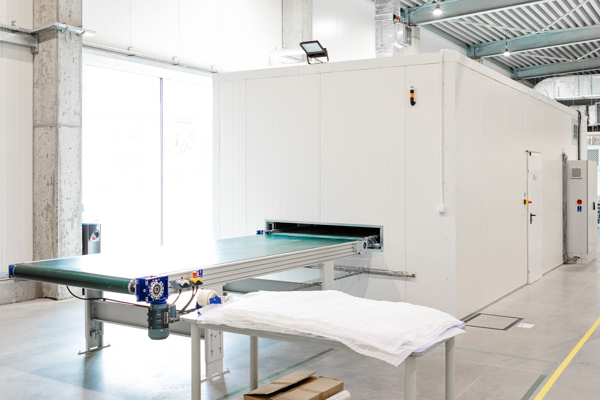 Główne komponenty Główne komponenty linii lakierniczej